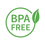 Texte : "Icône sans BPA, sans Bisphénol A, pour étiquettes thermiques